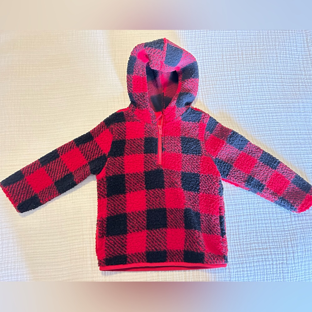 4T buffalo plaid jacket